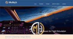 Desktop Screenshot of news.mutleyshangar.com